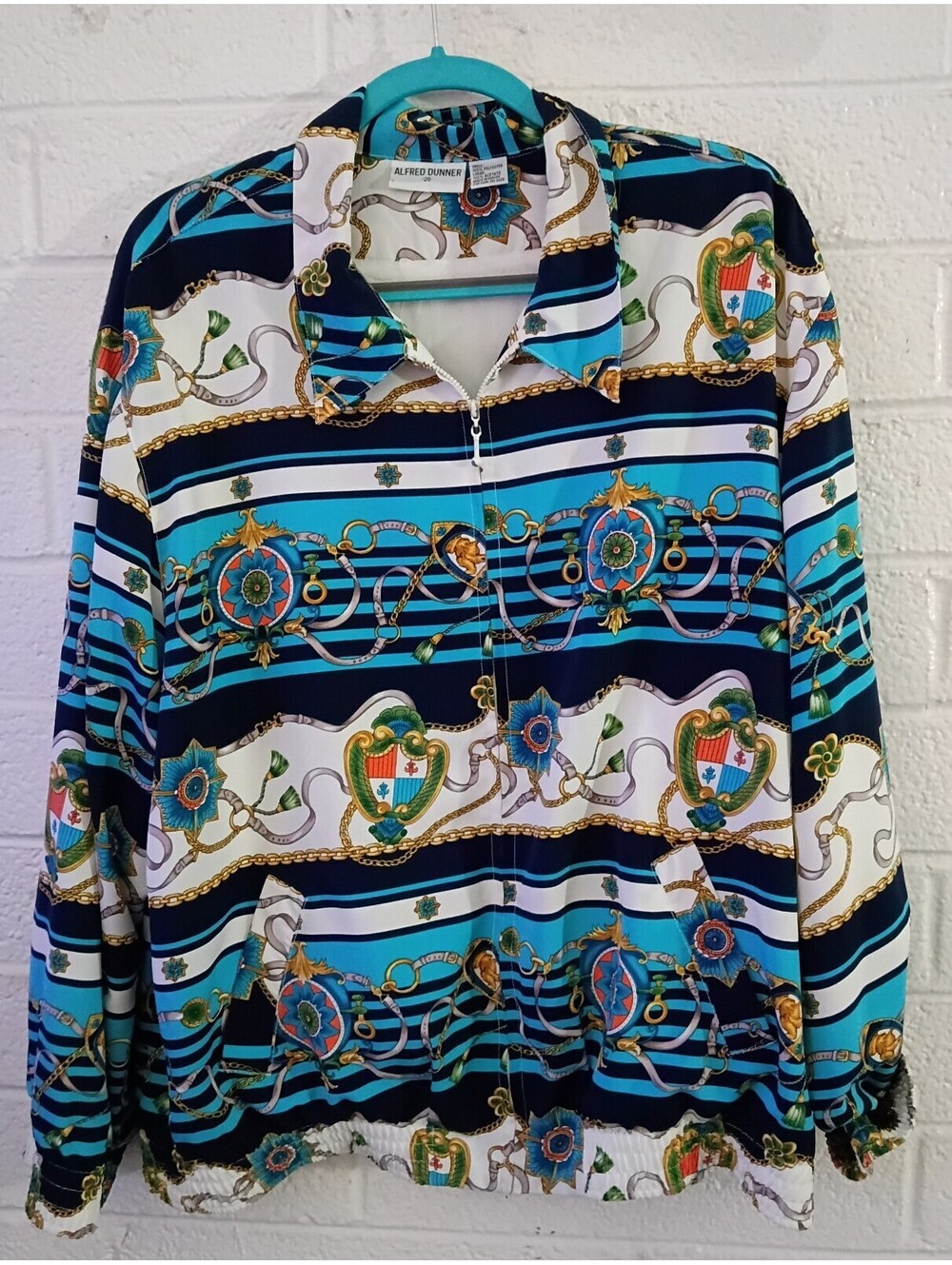 Alfred Dunner Women's Utility Jacket with Decorative Print